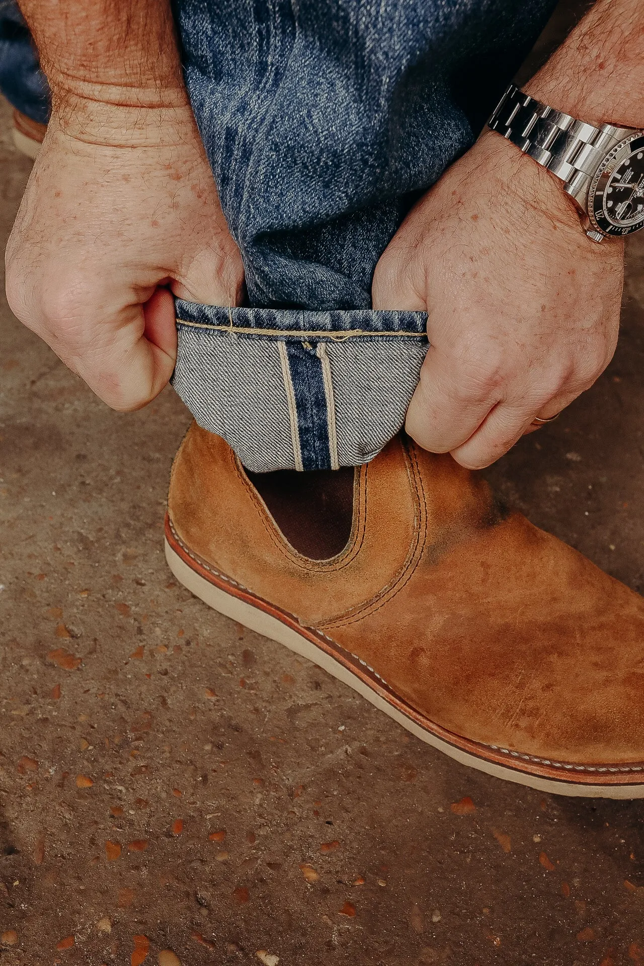 12.5oz Selvedge Denim Regular Straight - 1950s Wash D1844US