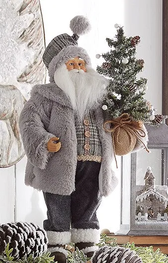 19.5" Cozy Knits Santa