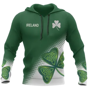 3D Shamrock Irish Ireland All Over Printed Shirt, Gift for Man Women, St Patrick's Day Shirt