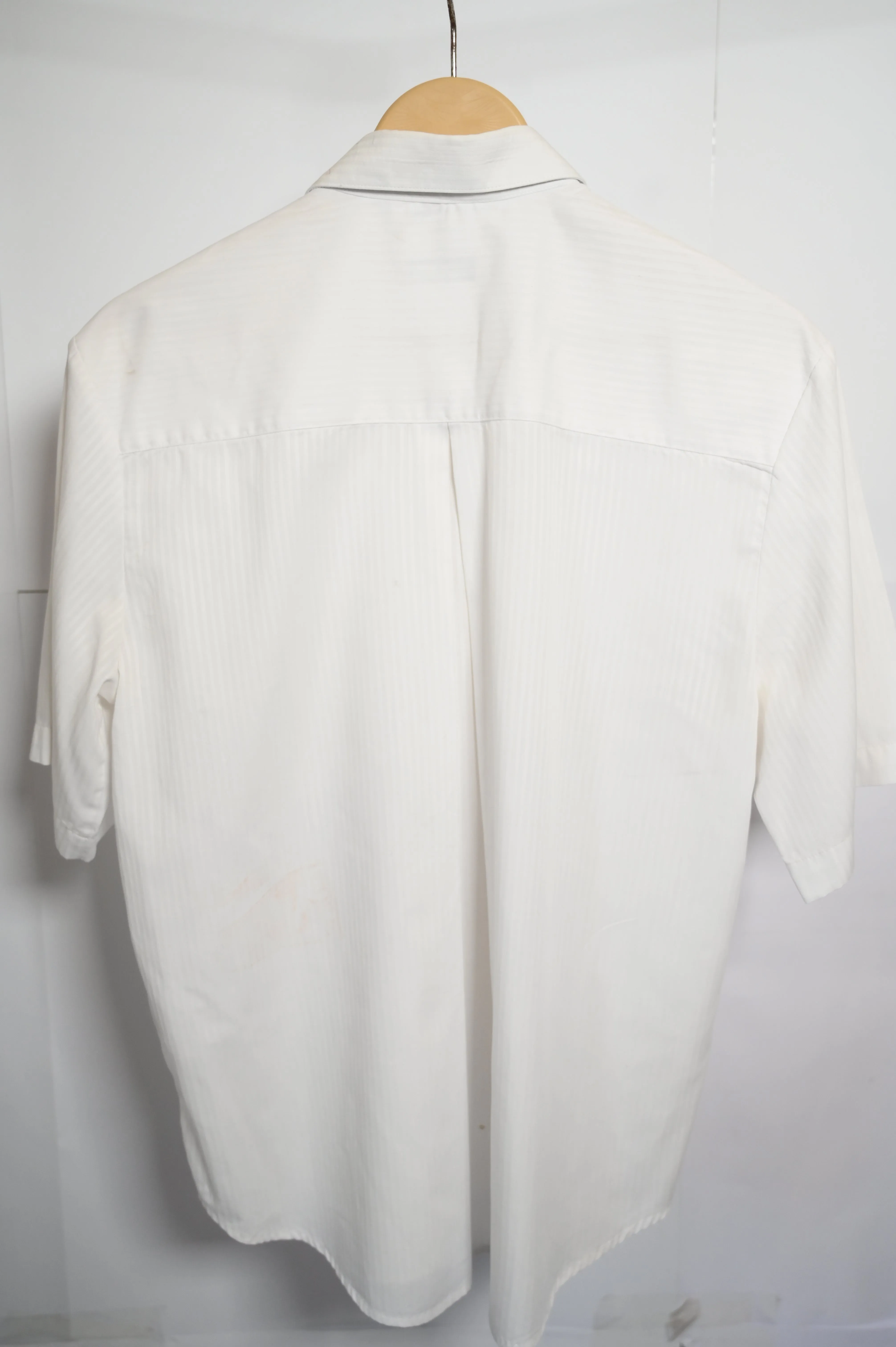 Alexandra White on White Blouse – Medium