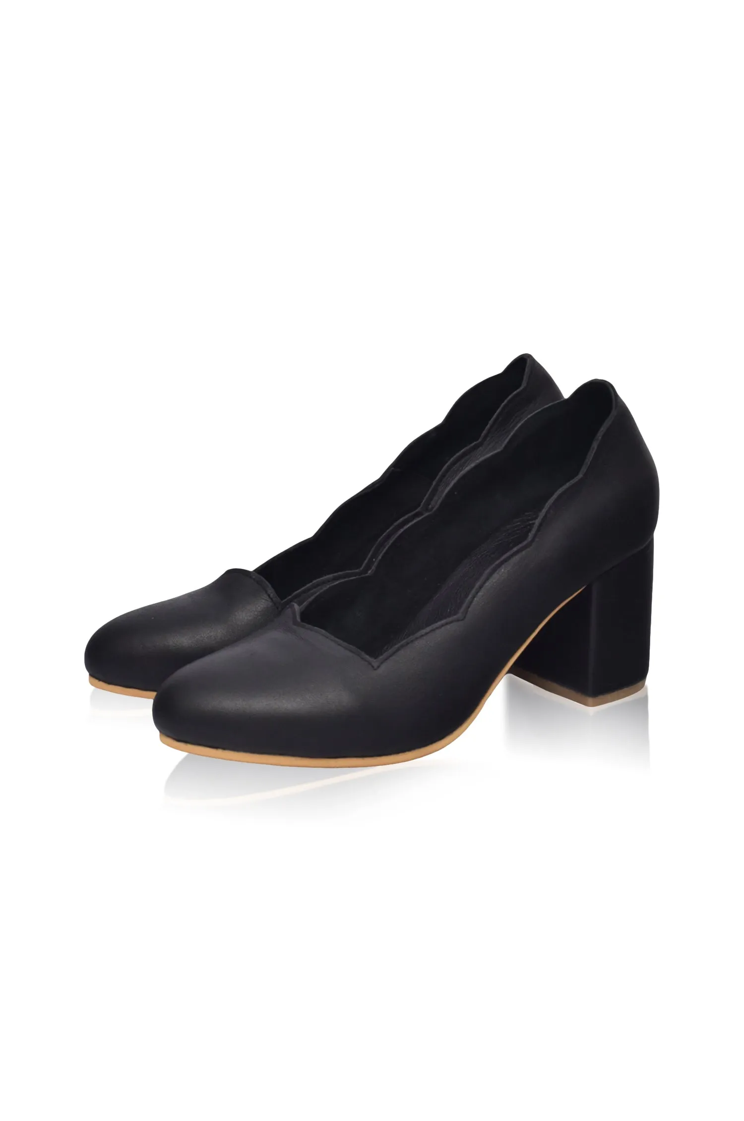 Alia Classic Leather Heels