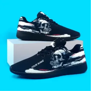 Buy One Get One Black Color Personalized Skull Shoe Comfortable Shoe,
067-