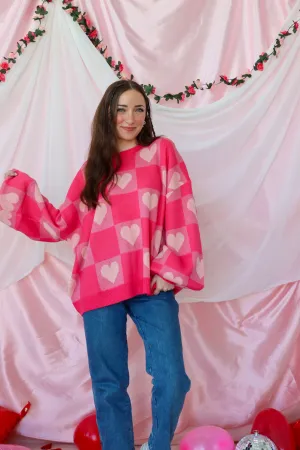 Candy Heart Sweater