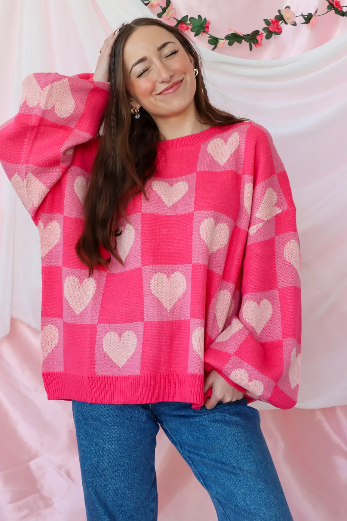 Candy Heart Sweater
