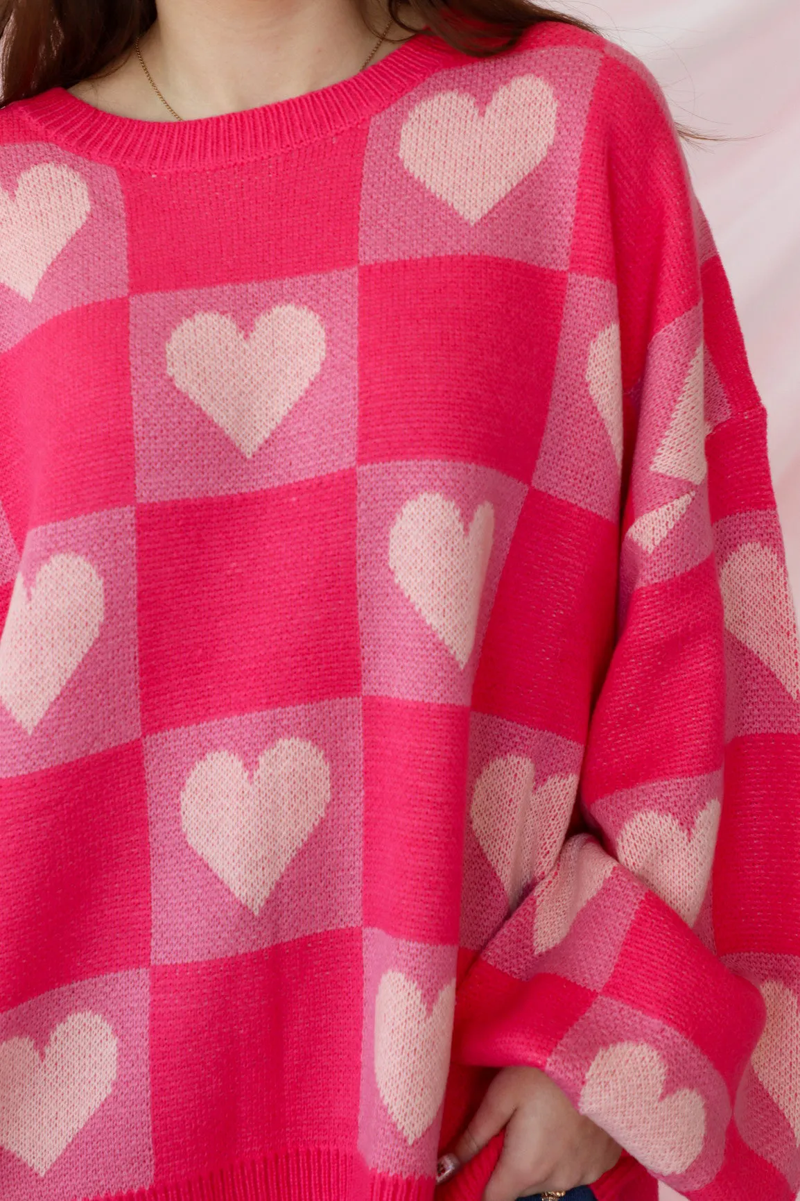 Candy Heart Sweater
