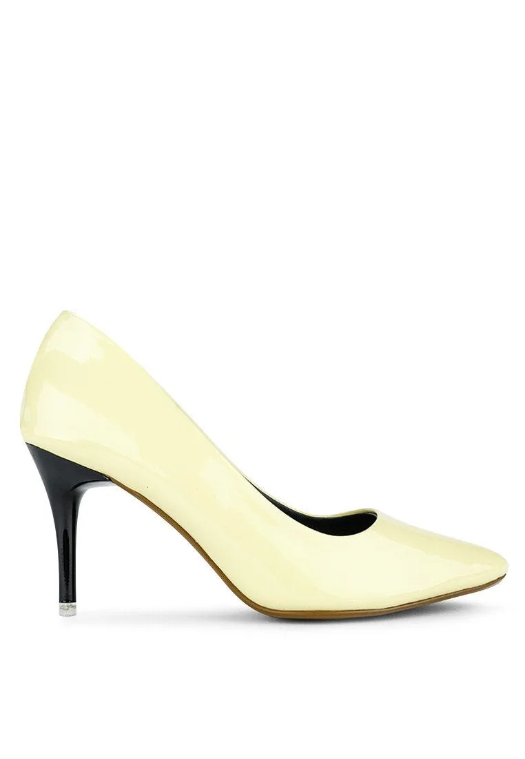 Classic Yellow Heels