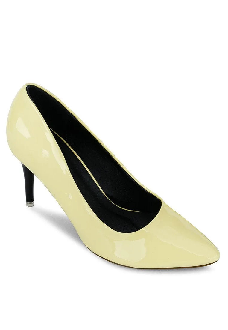 Classic Yellow Heels