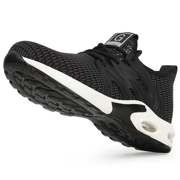 Comfortable Large Mesh Steel Toe Shoes