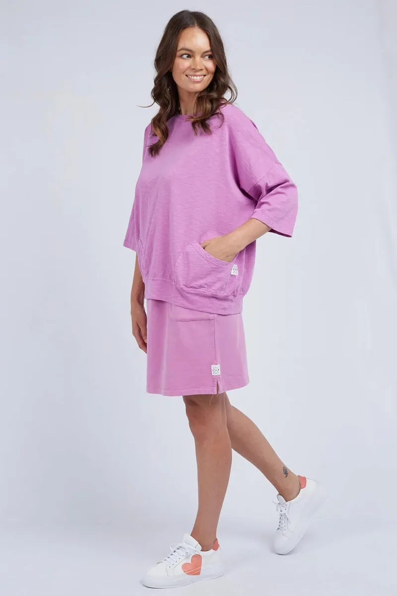 Elm - Fundamental Mazie Sweat - Violet Bloom