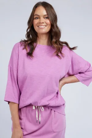 Elm - Fundamental Mazie Sweat - Violet Bloom