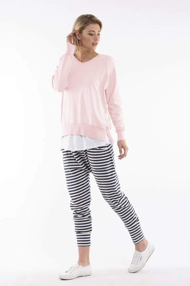 Elm - Fundamental Sydney Crew - Peony Pink