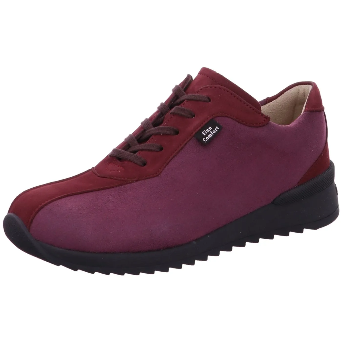 Finn Comfort Women's Melk Sneakers- Redwine