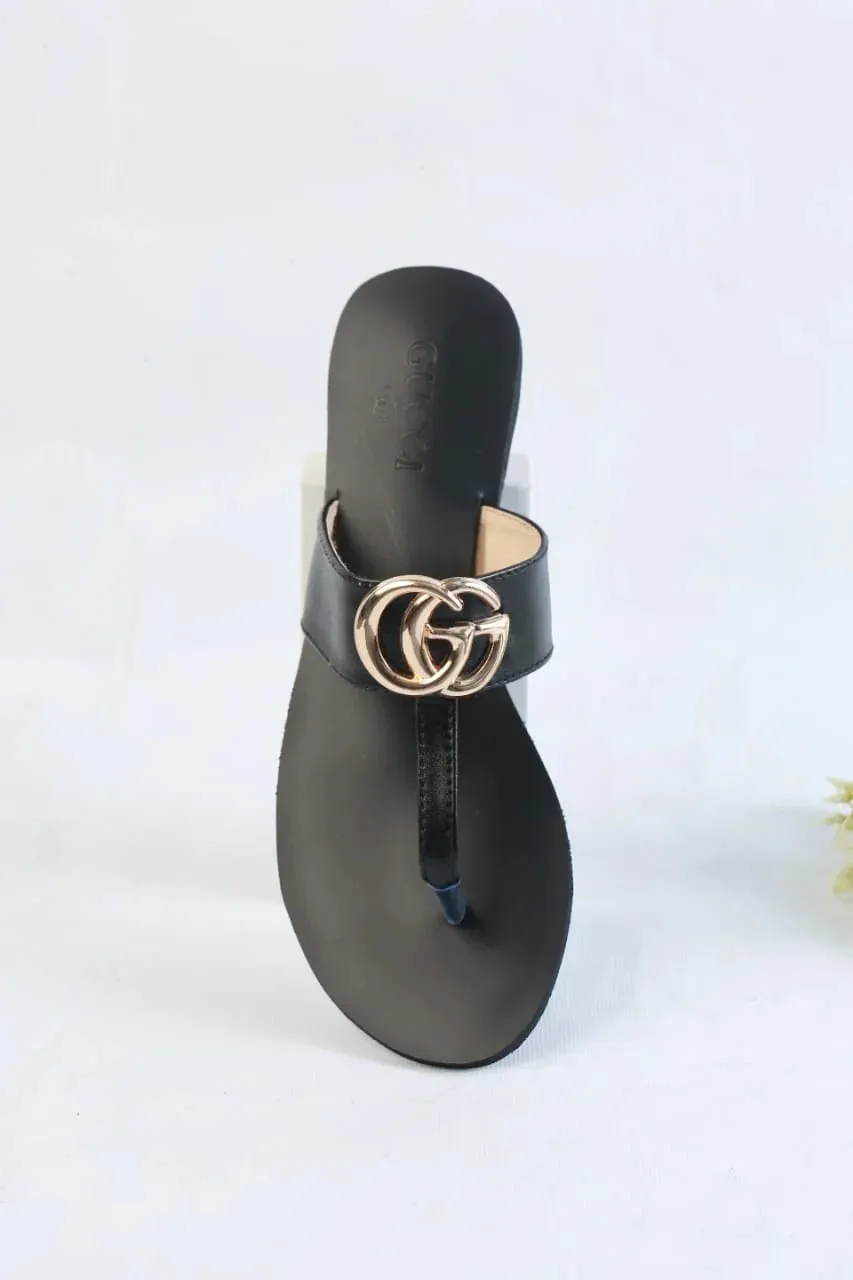GG CASUAL FLATS - BLACK