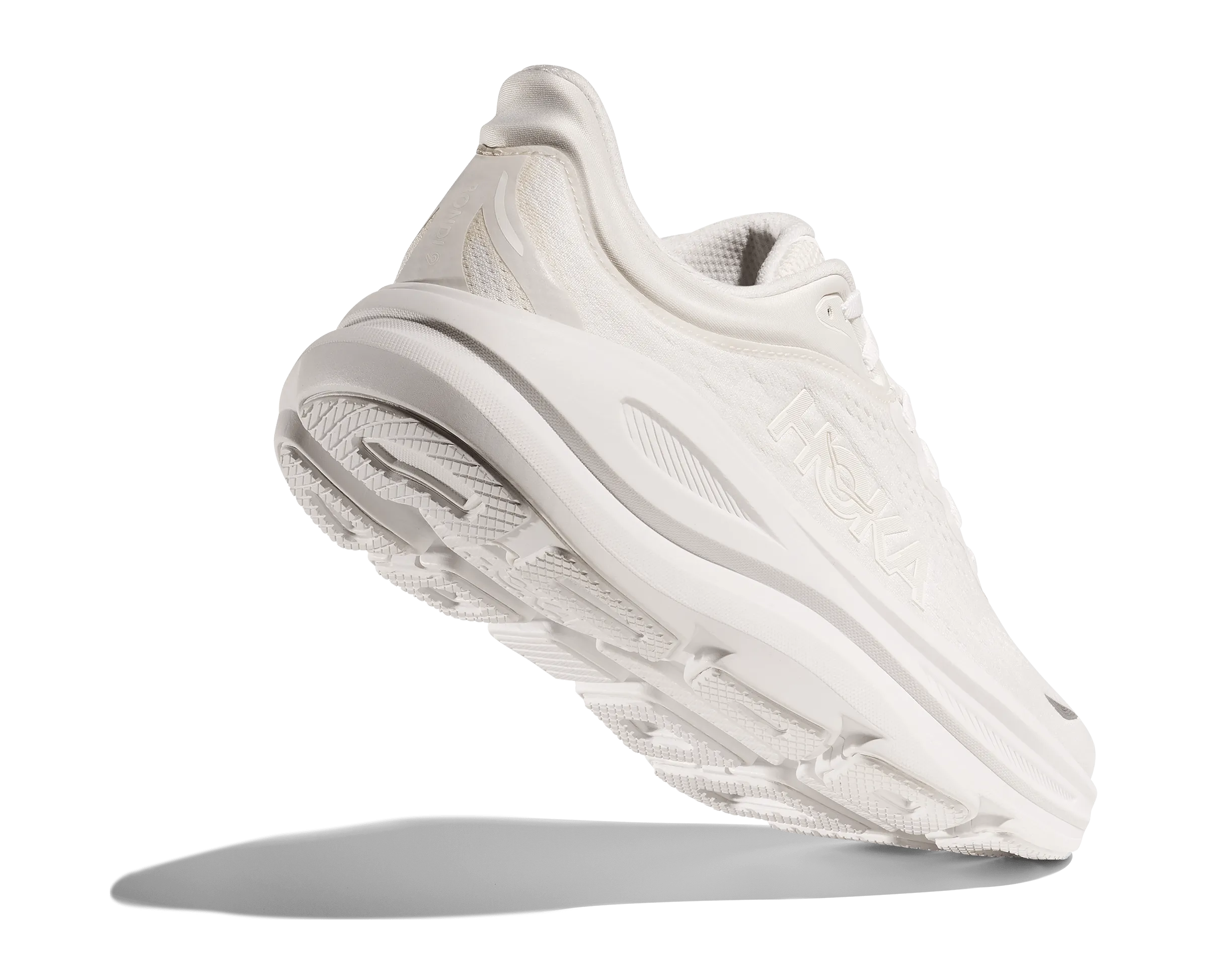 Hoka Women's Bondi 9 Running Shoes- White