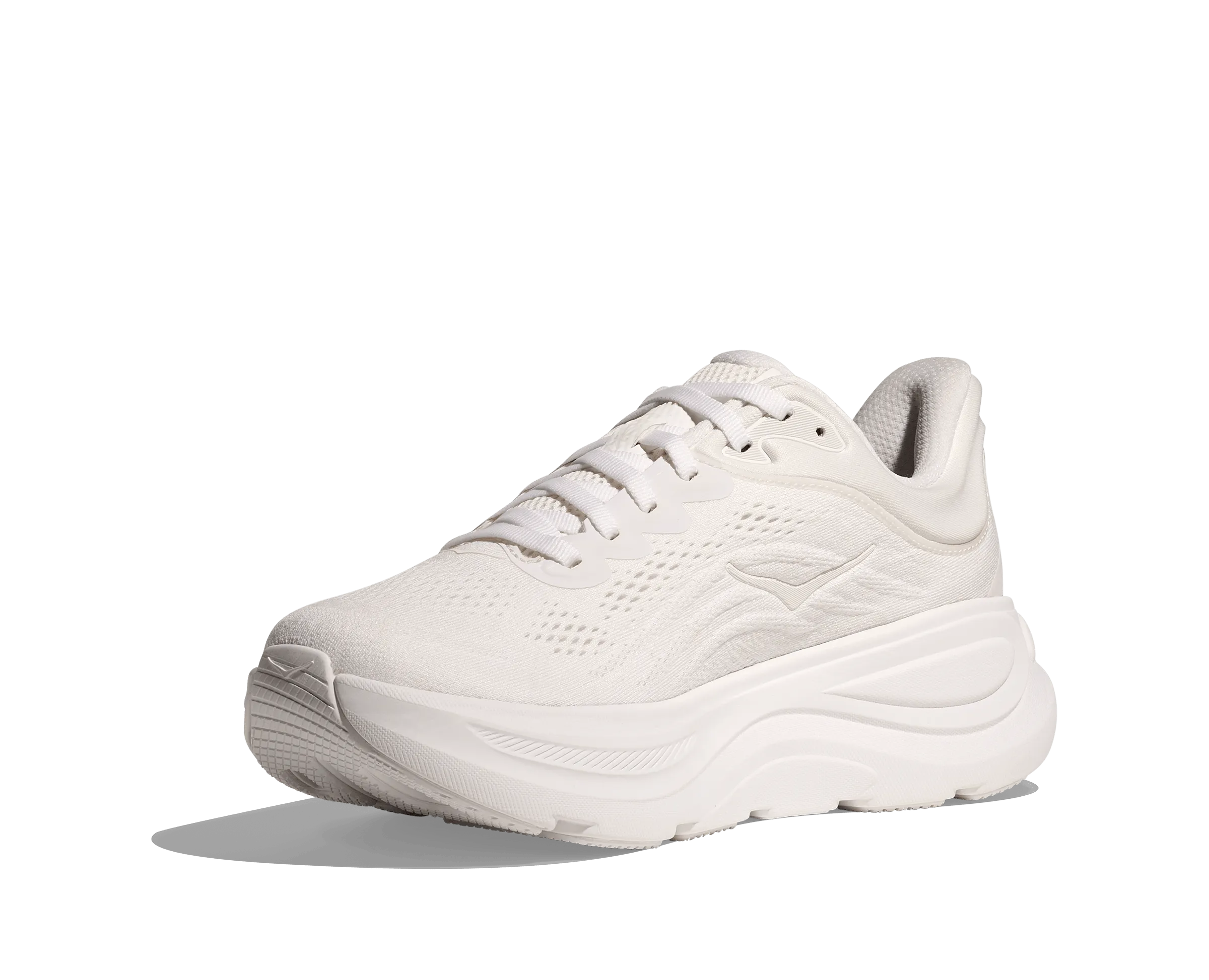Hoka Women's Bondi 9 Running Shoes- White