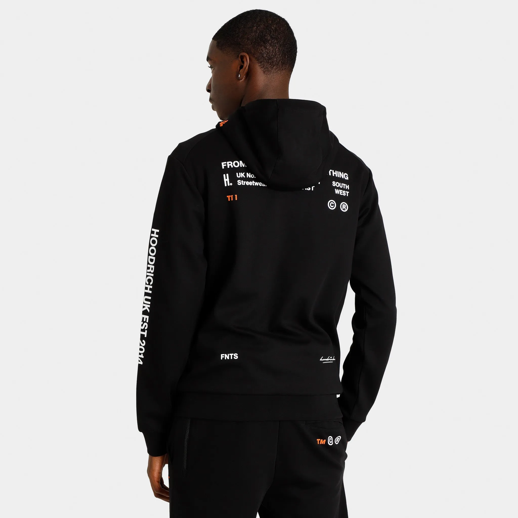 Hoodrich OG Limit Full Zip Hoodie / Black