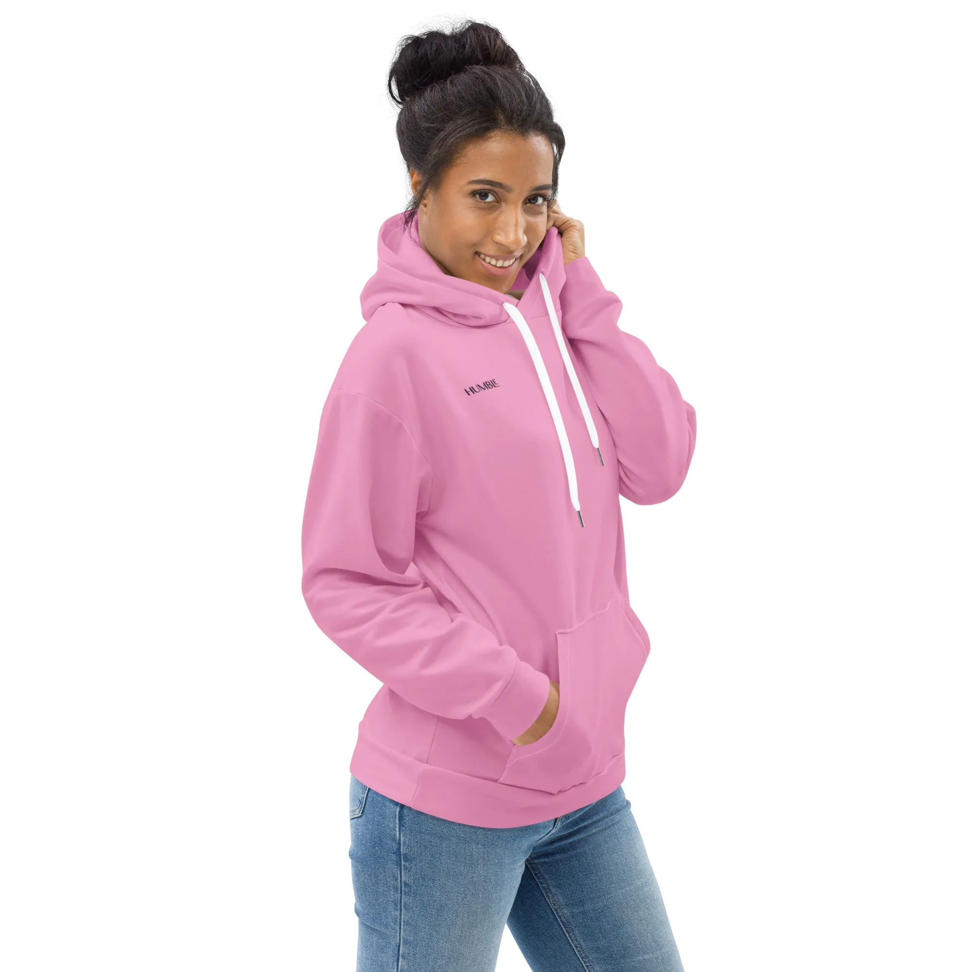 Humble Sportswear™ Soulmate Pink Relaxed Fit Hoodie