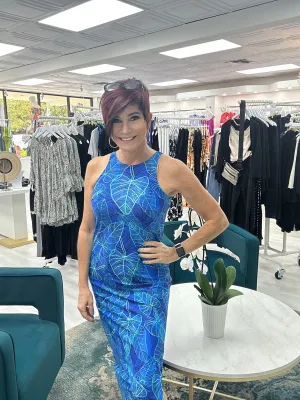 Jackie O Maxi Outlined Leaves