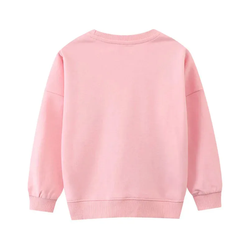 Kids Girls Flowers Birds Embroidery Casual Outerwear