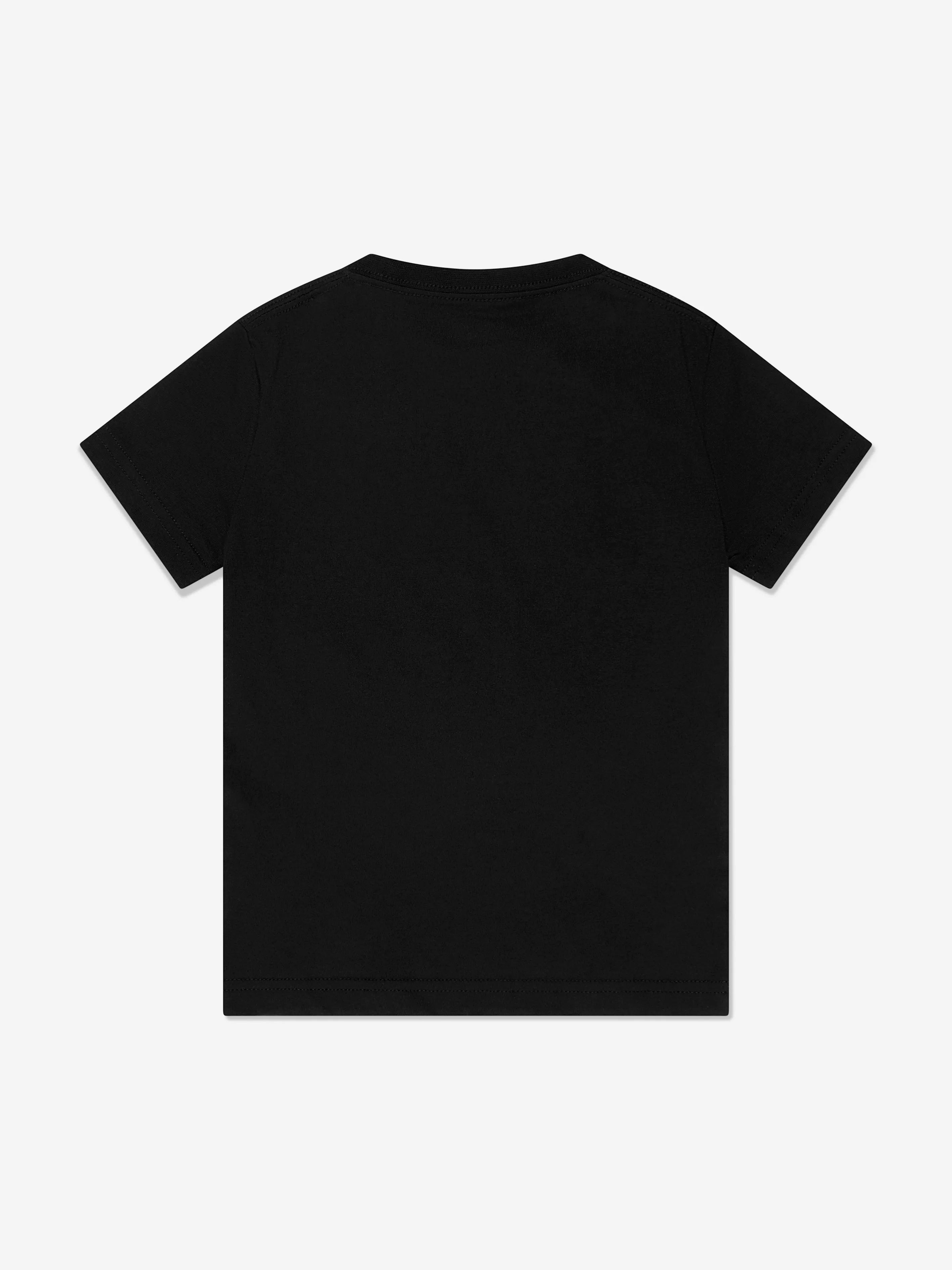 Levi's Wear Boys Ombre Checkered Poster T-Shirt in Black