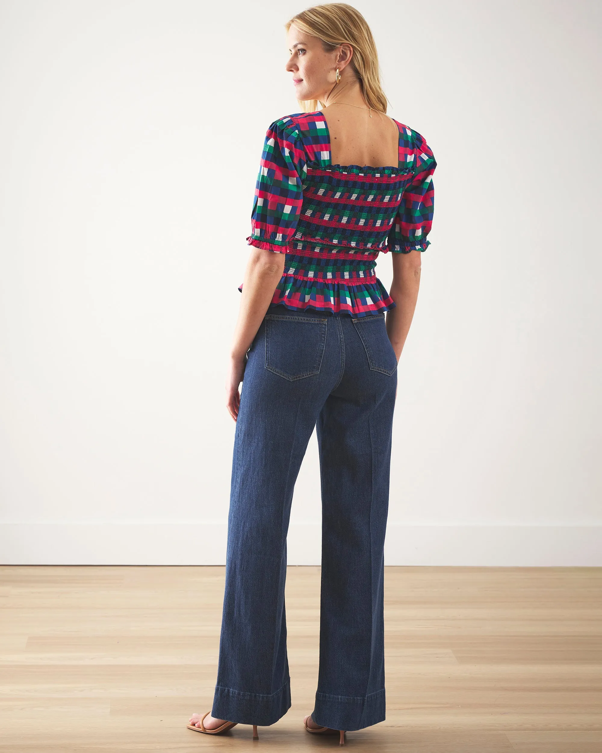 Painted Pixels - Sophisticated Soiree Top - Jewel Multi