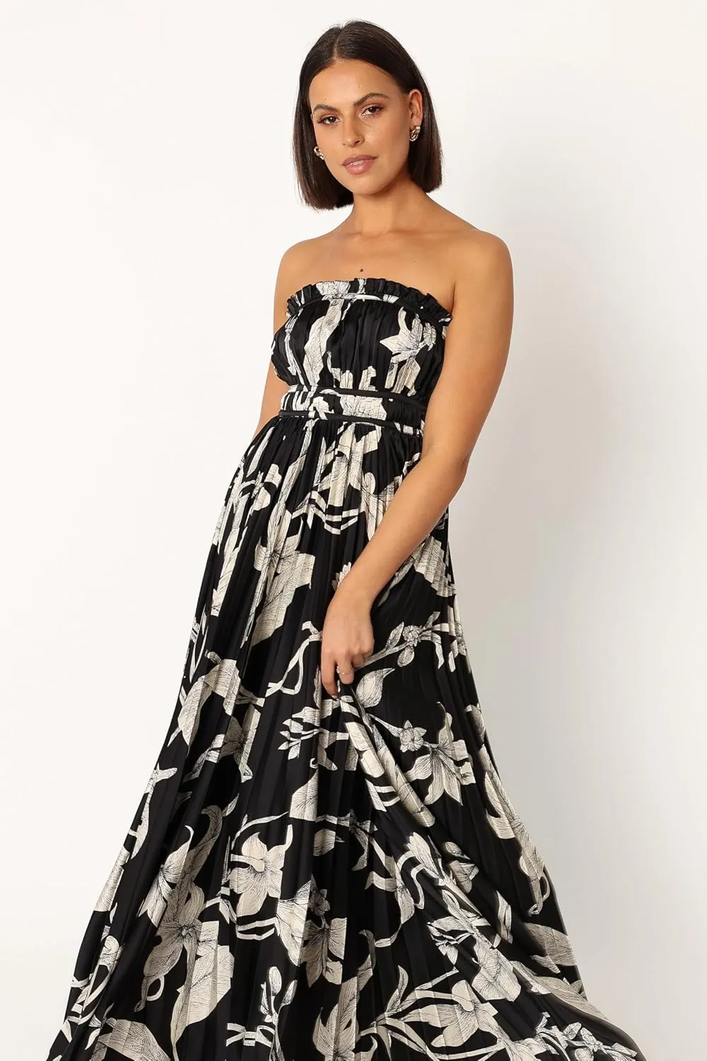 Petal & Pup Women's Angelique Strapless Maxi Dress