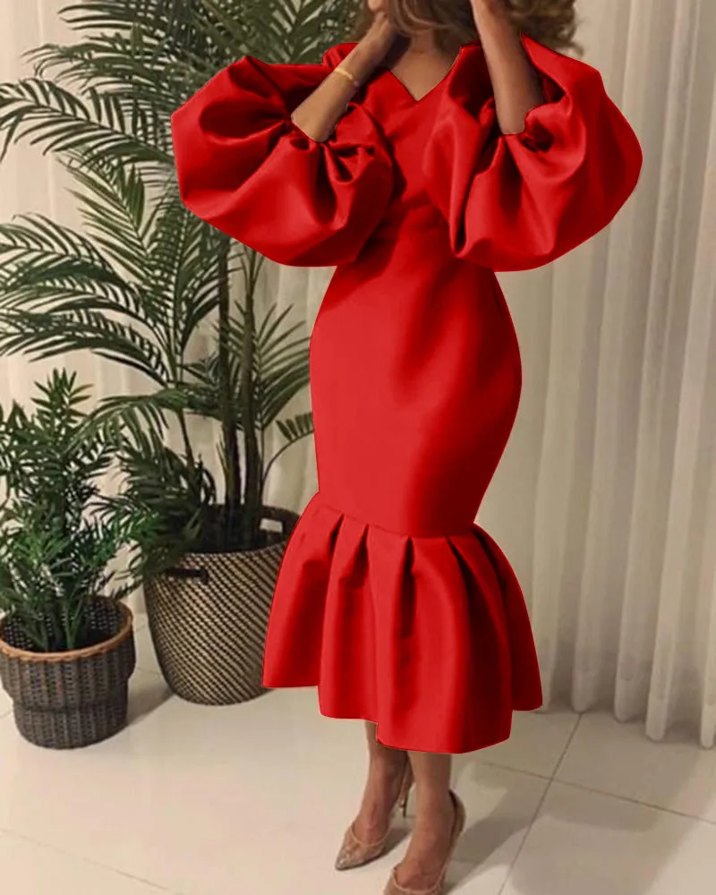 Puffy Sleeve Dresses