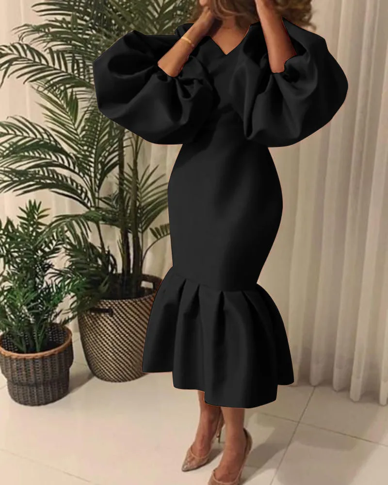Puffy Sleeve Dresses