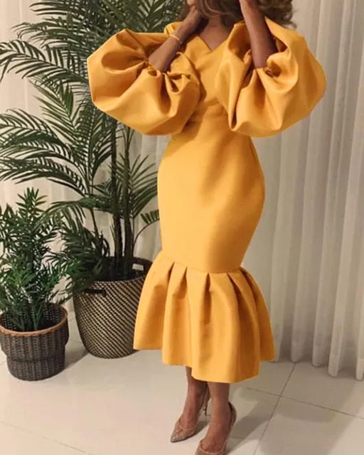 Puffy Sleeve Dresses
