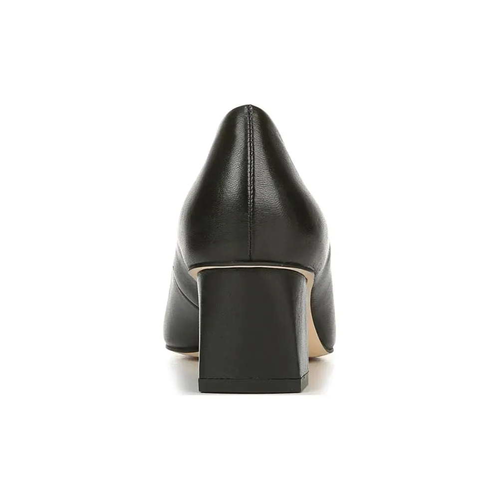 Regal Black Leather Franco Sarto Pumps