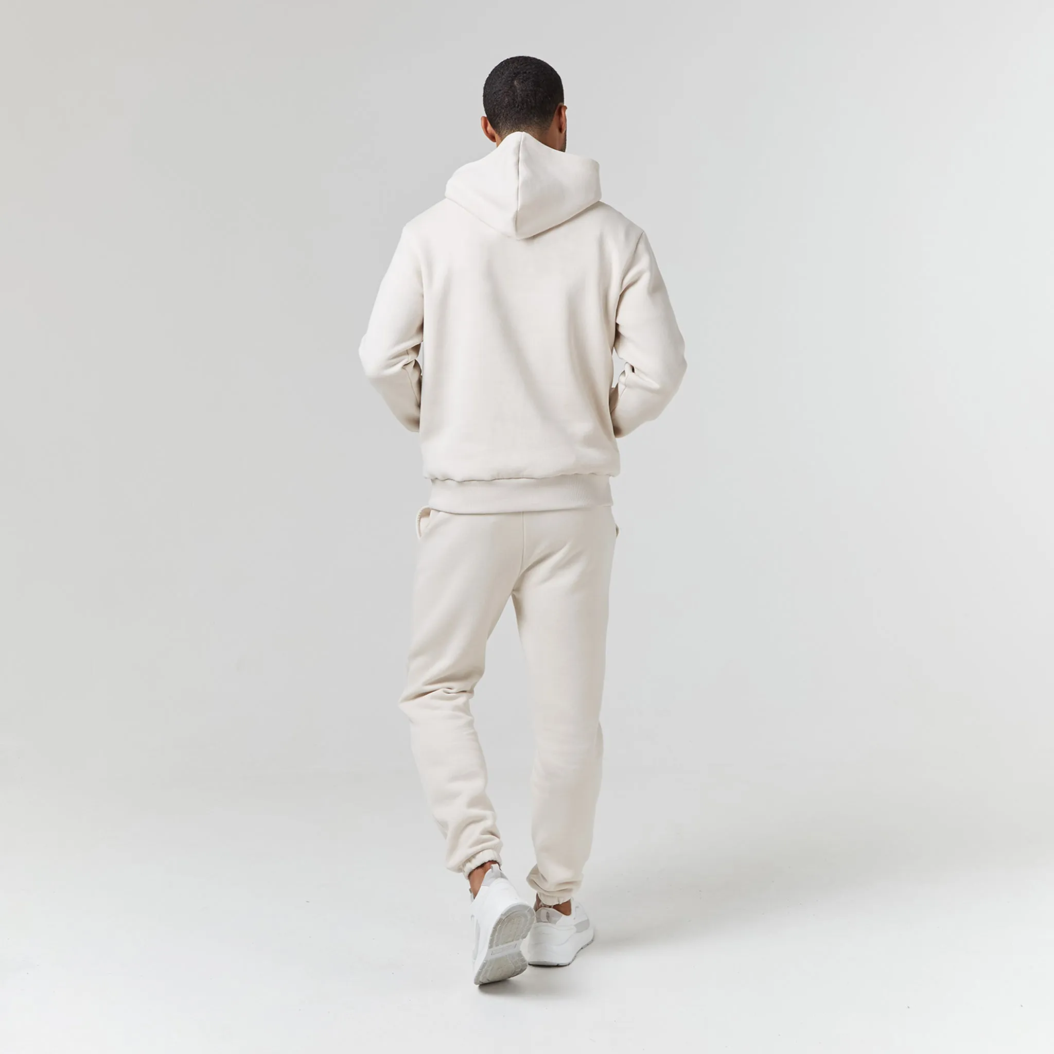 Relaxed Fit Hoodie | Stone
