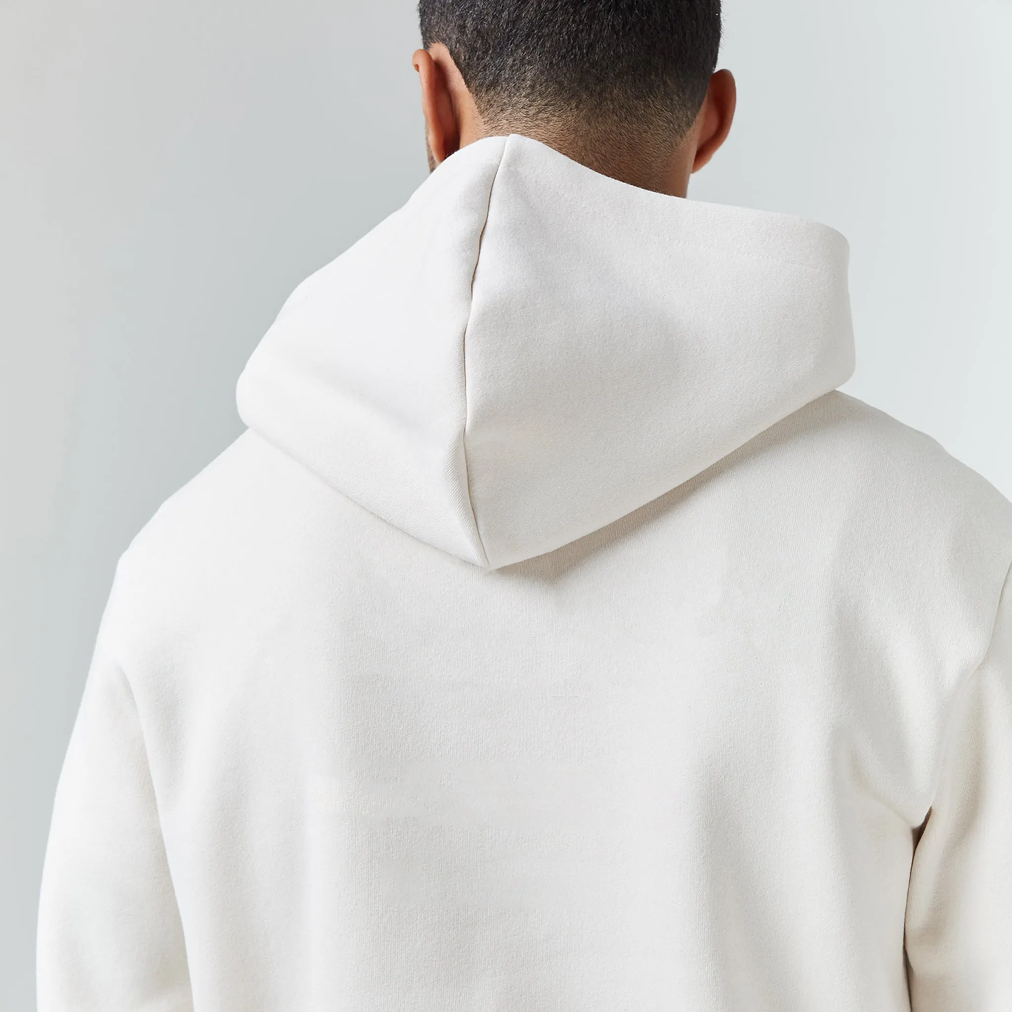Relaxed Fit Hoodie | Stone