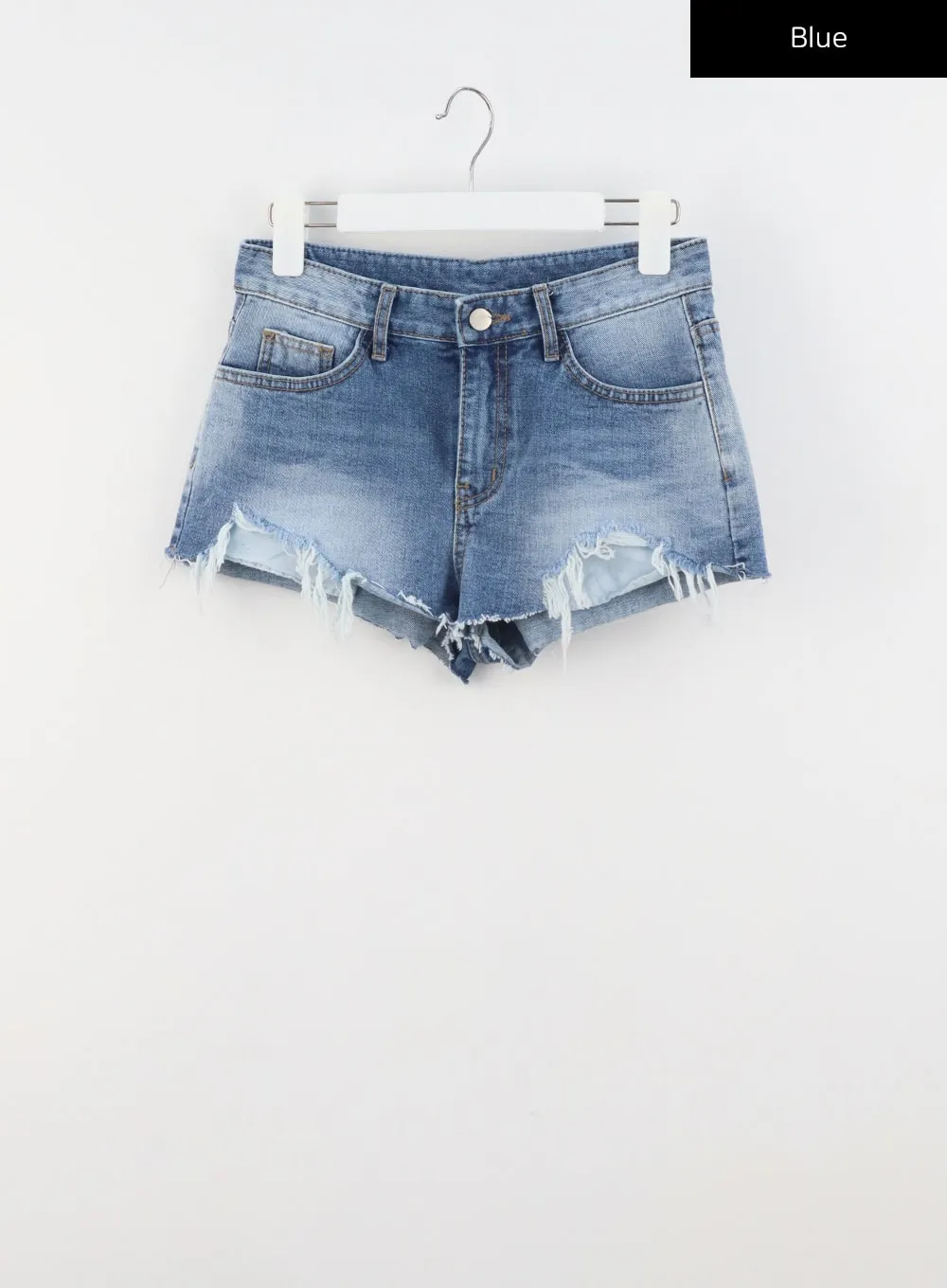Ripped Denim Shorts CU319