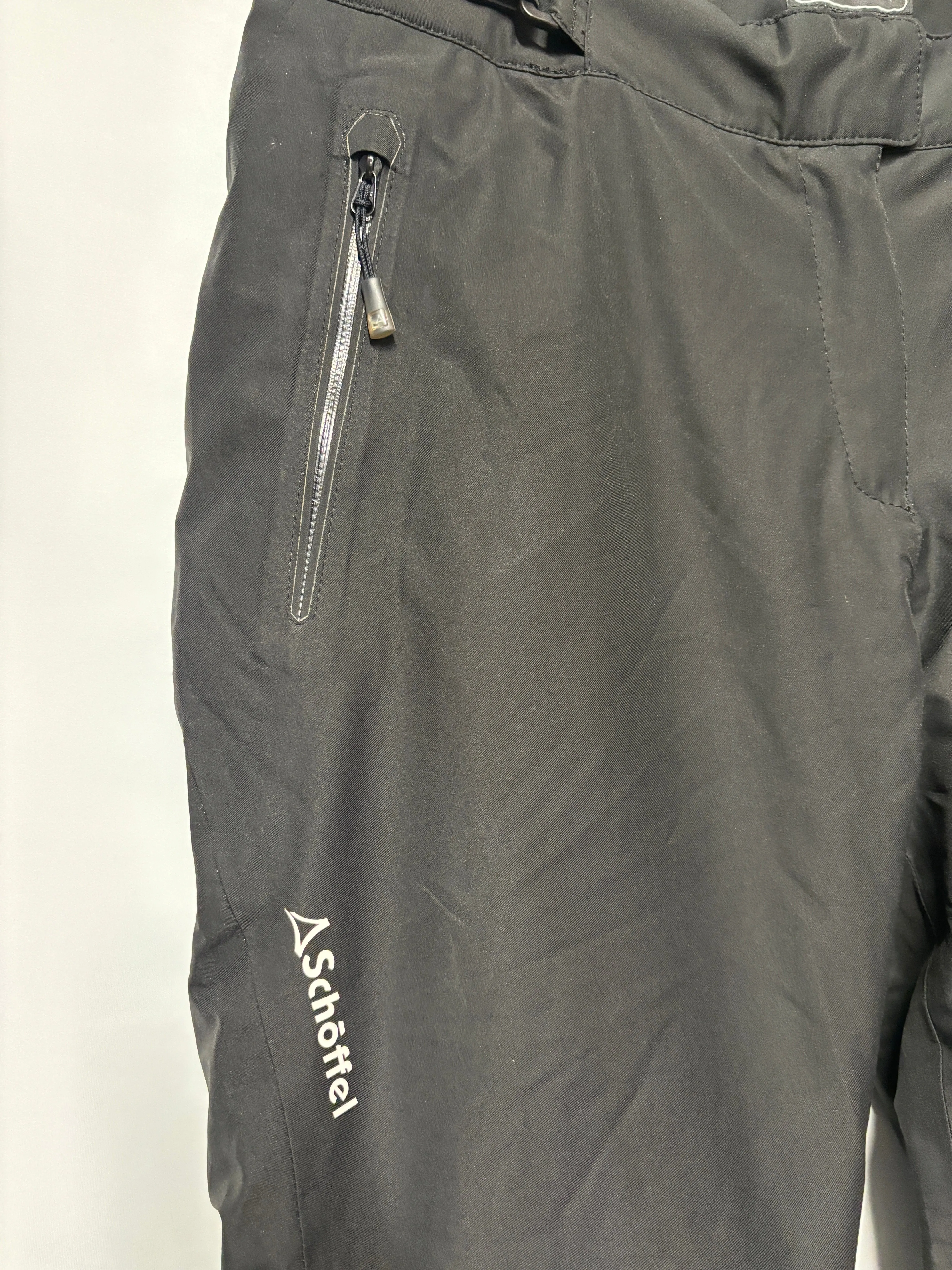 Schōffel Black Insulated Salopettes 16