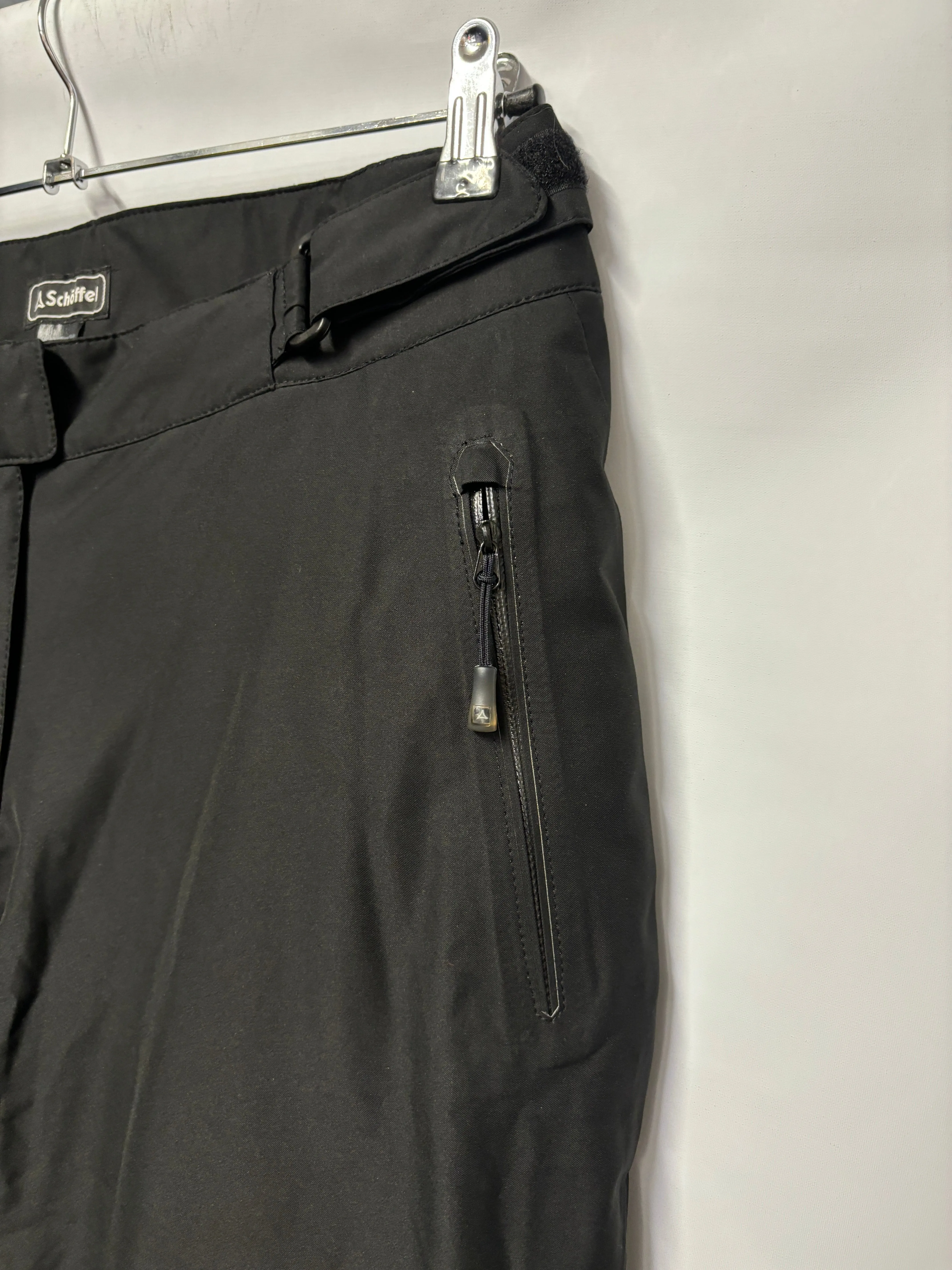 Schōffel Black Insulated Salopettes 16