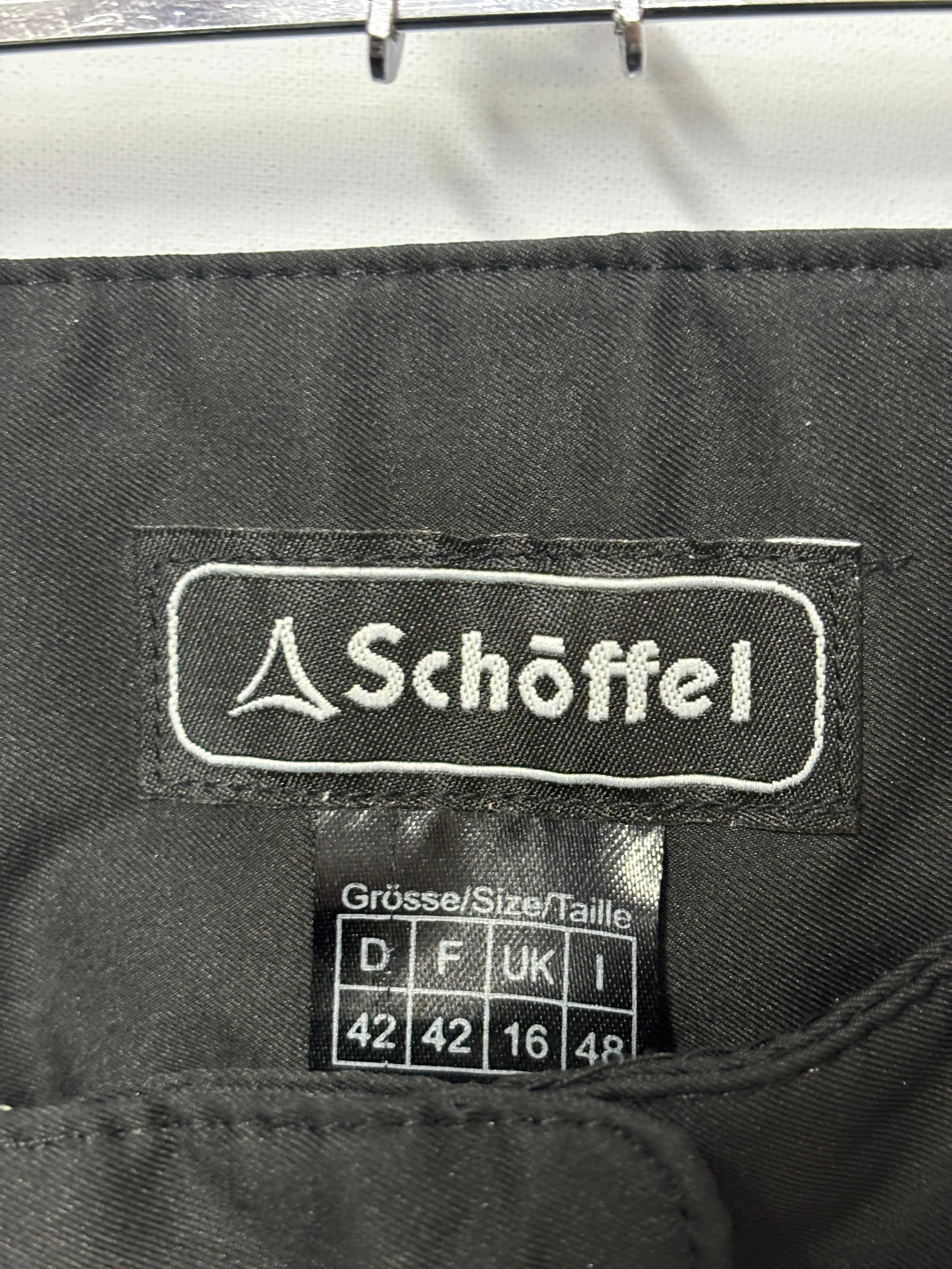 Schōffel Black Insulated Salopettes 16