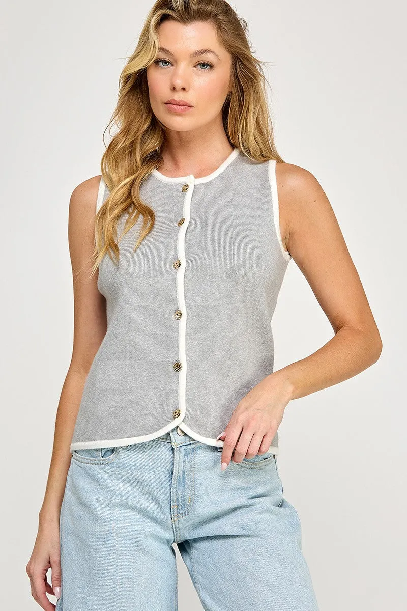 Soft Sweater Vest