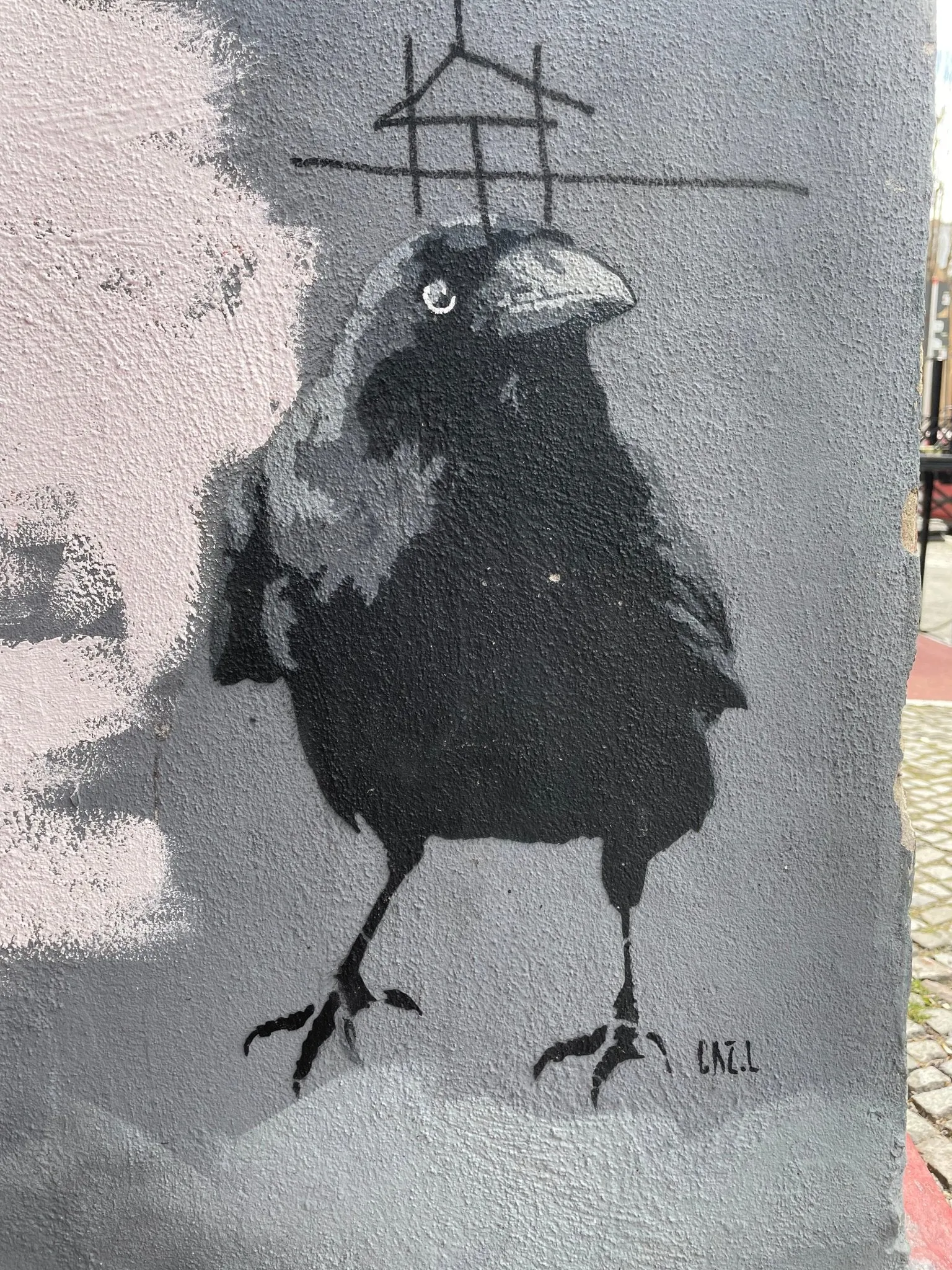 ST!NK - artist CAZ.L, CROW - Men Shirt