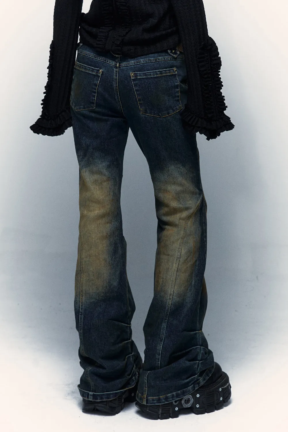 Studded Cross Pants