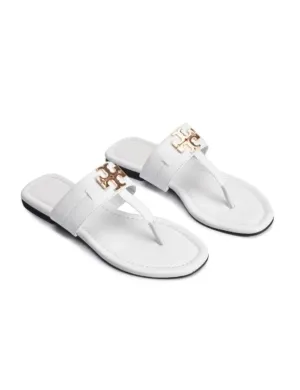 TORY CASUAL SLIPPER - WHITE
