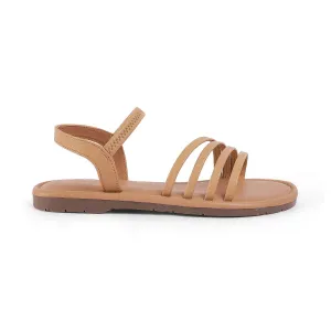 Tresmode Flastrip Beige Women's Casual Flats