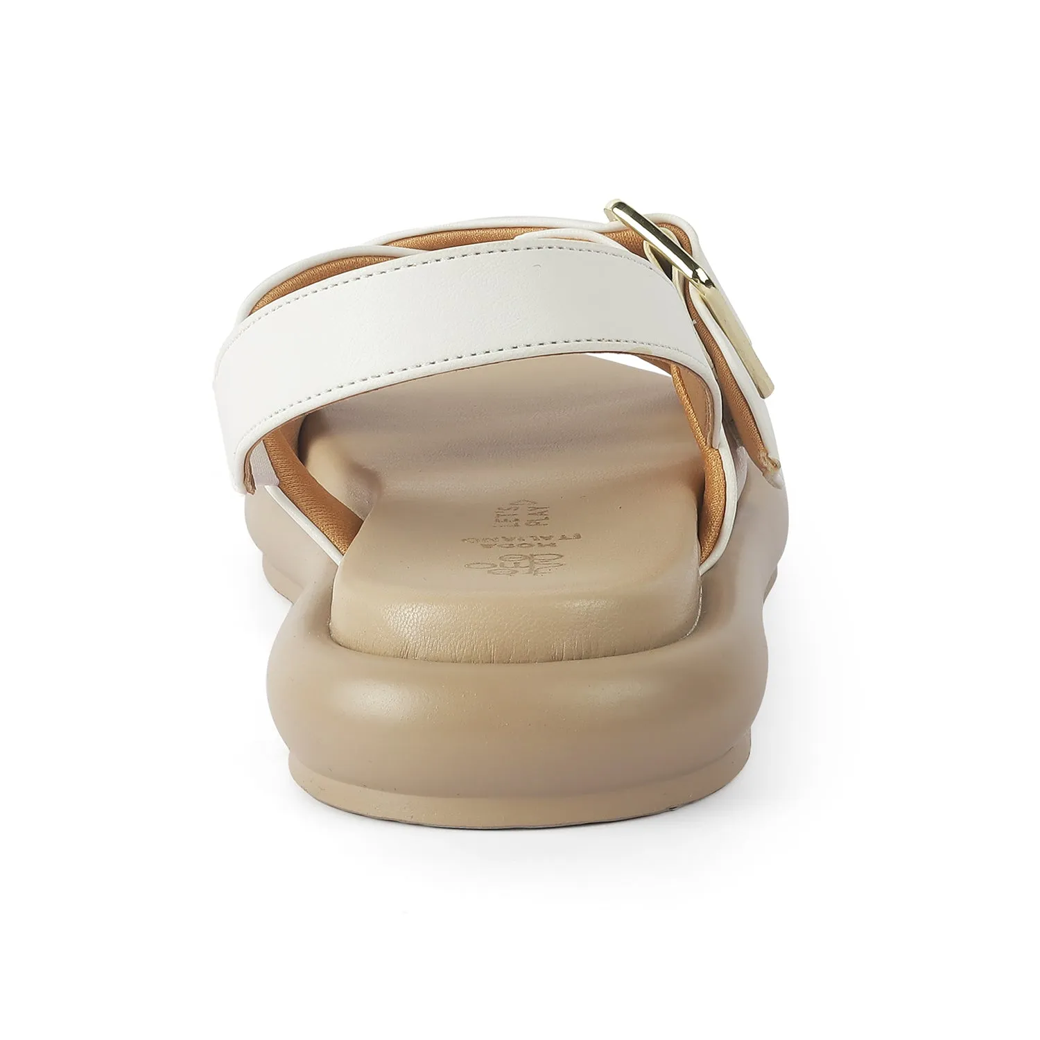 Tresmode Gogoro White Women's Casual Flats