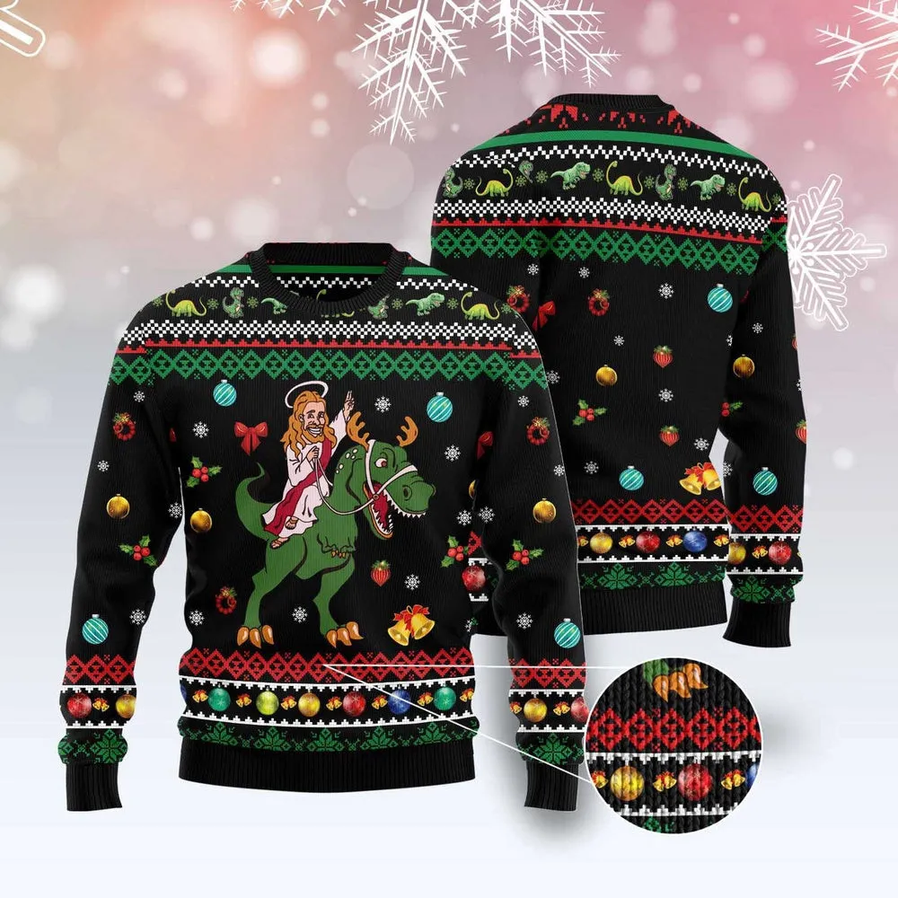 Ugly Sweater JulesRoche All-Over Print, Warm, Trendy
