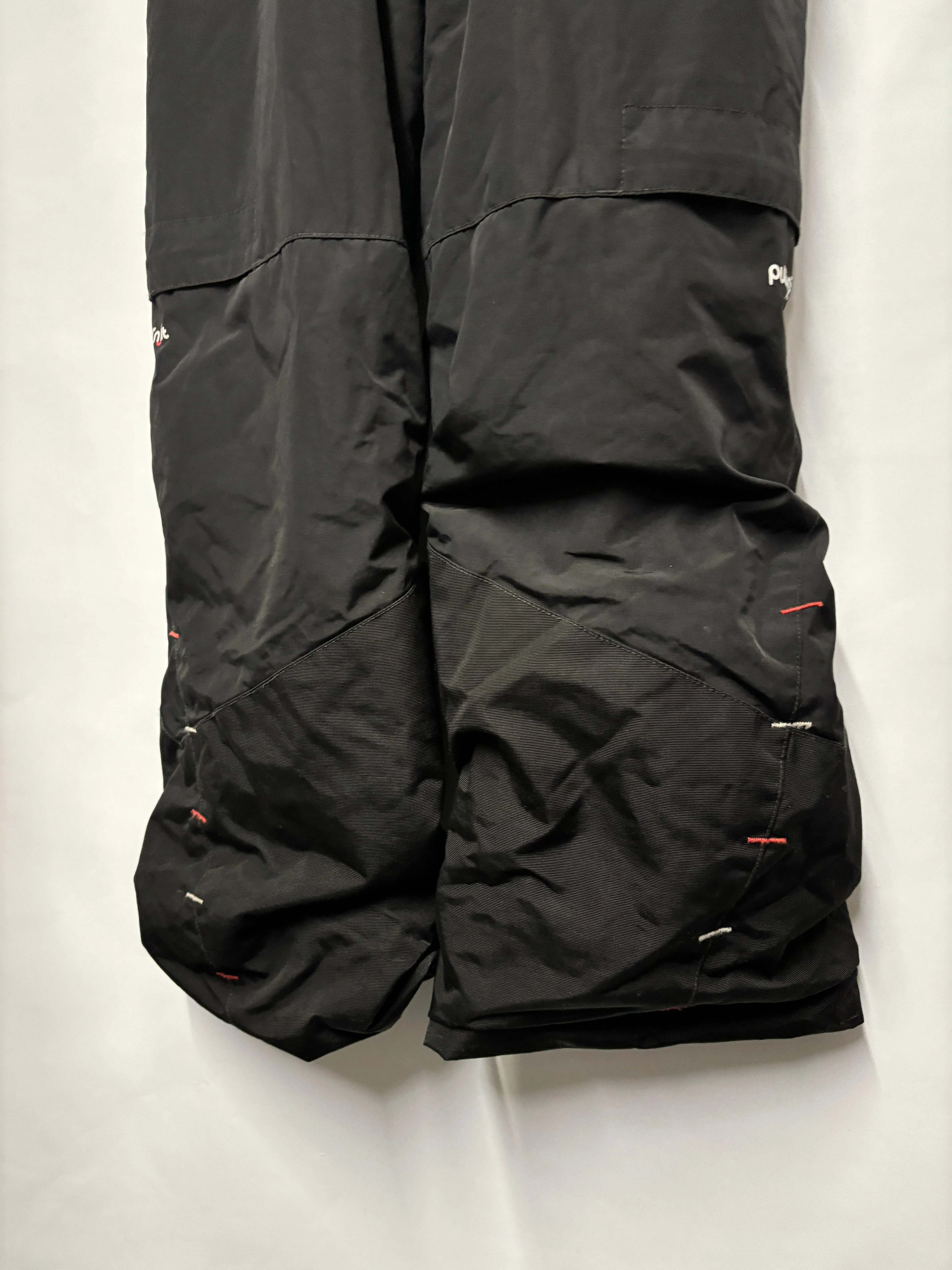 Wed'ze Black Pull'n Fit Suspender Salopettes 10Yrs