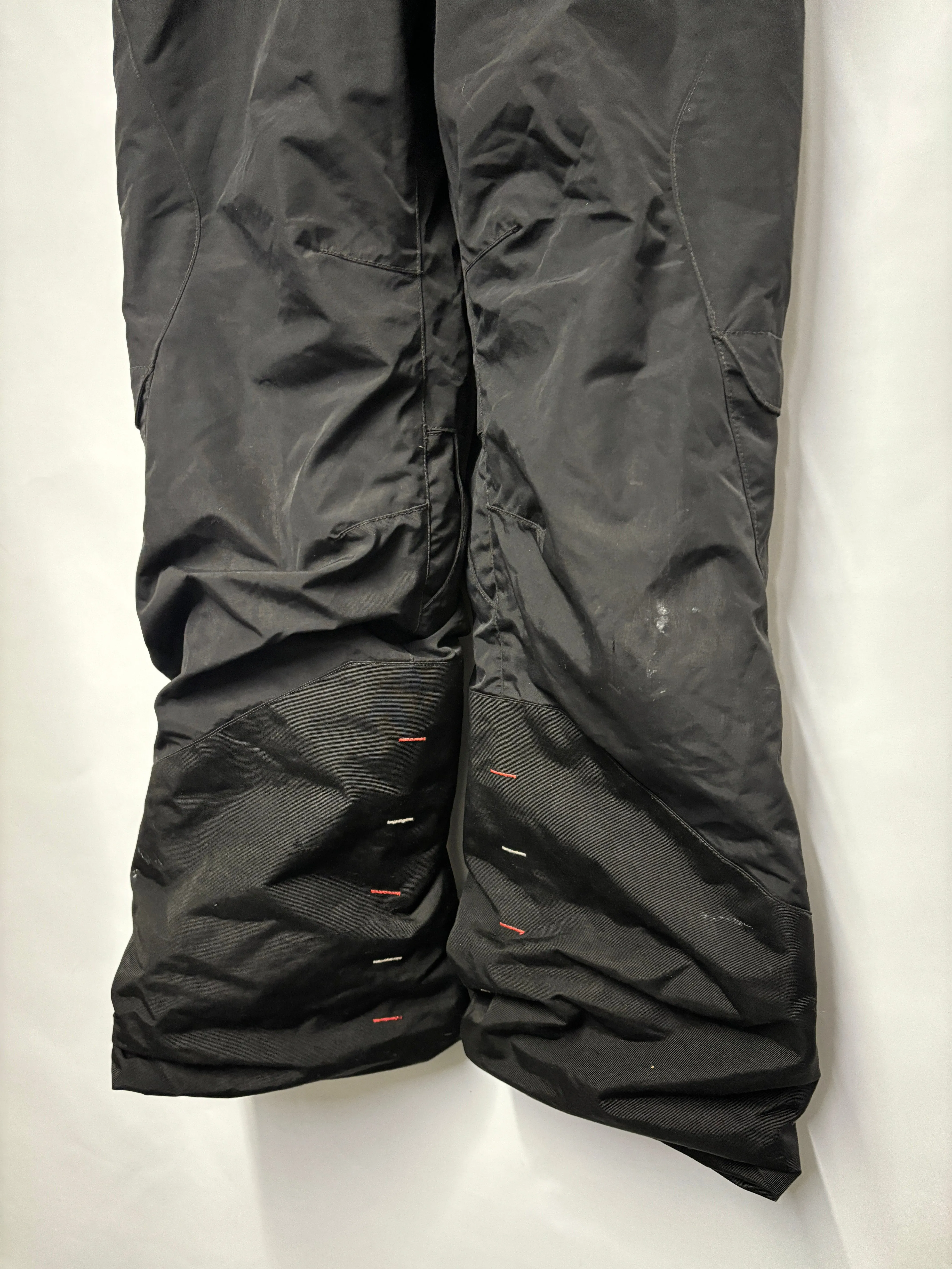 Wed'ze Black Pull'n Fit Suspender Salopettes 10Yrs
