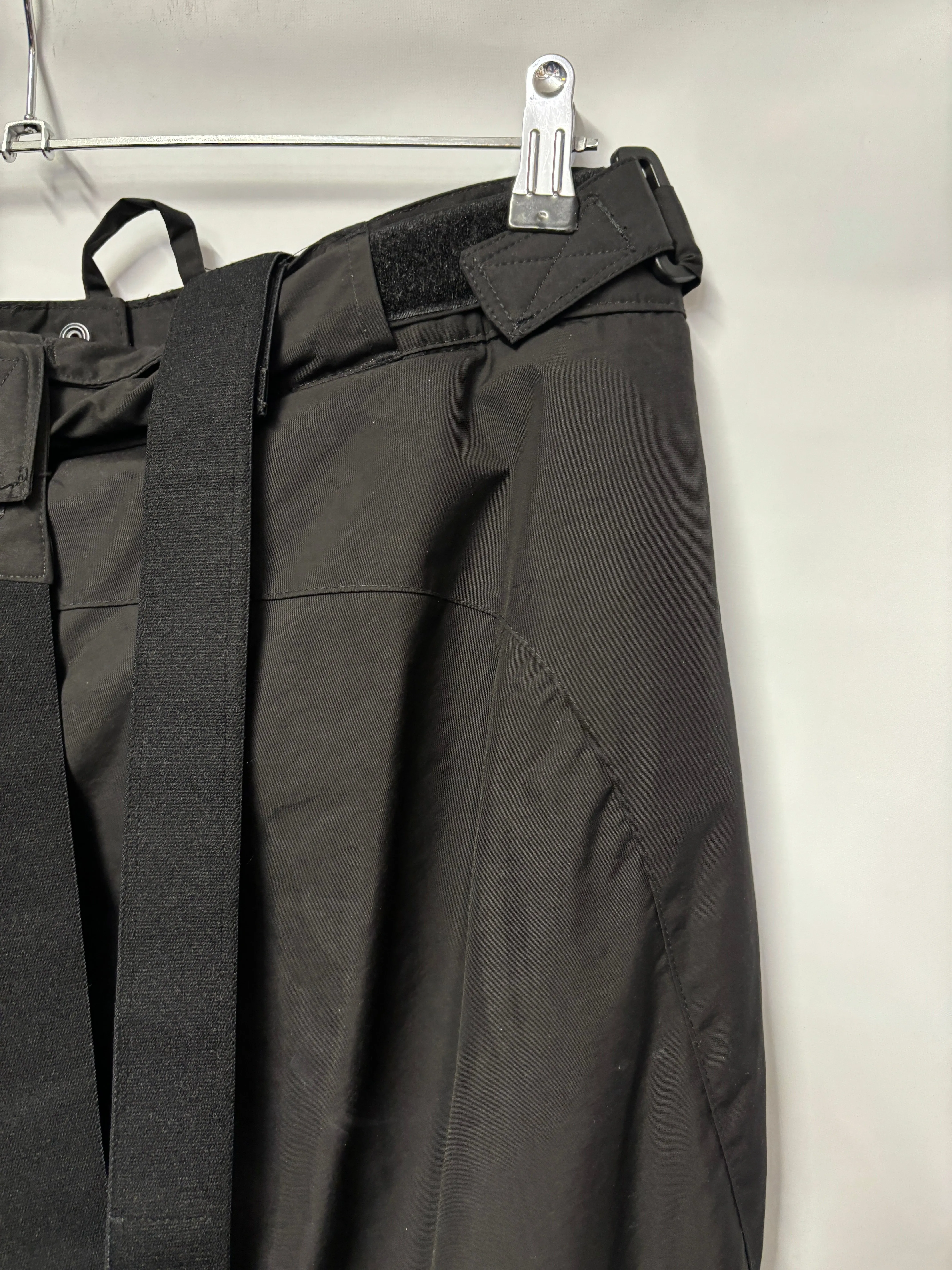 Wed'ze (Decathlon) Black Insulated Pull' N Fit Salopettes 18