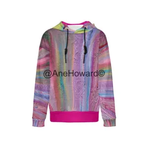 Women’s Relaxed Fit Hoodie Rainbow