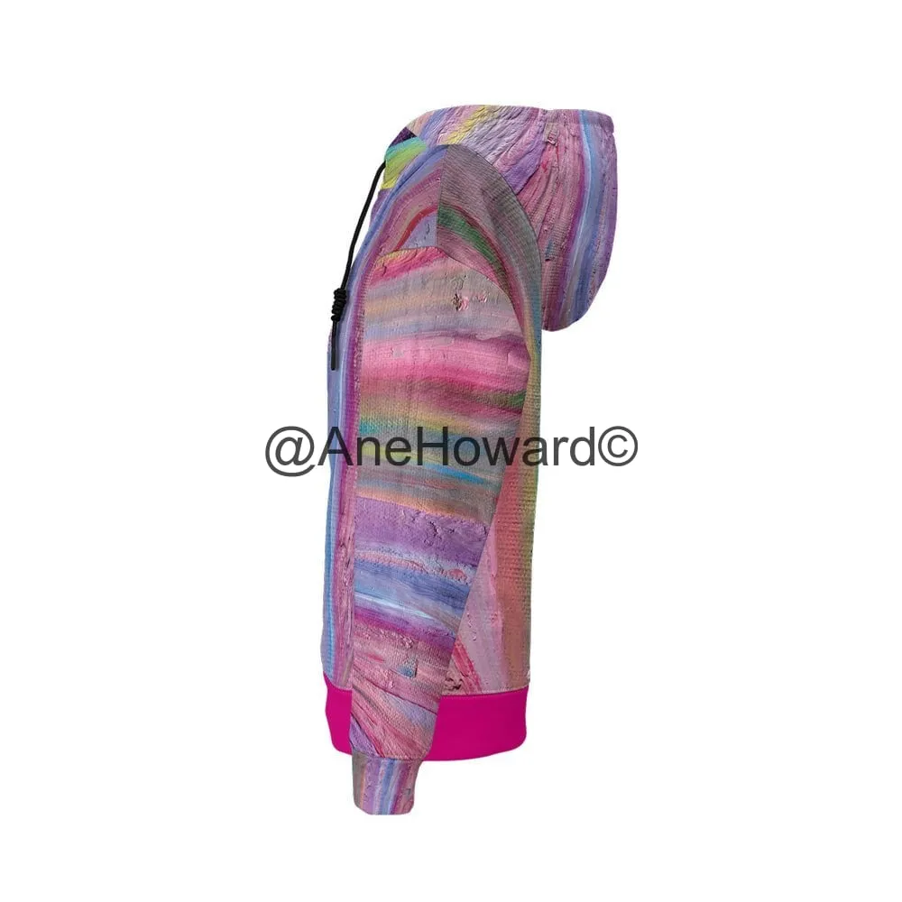 Women’s Relaxed Fit Hoodie Rainbow